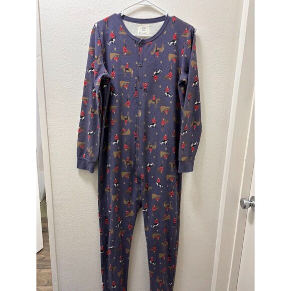 MENS ARBORIST Blue Thermal Long John Lounge Sleepwear M Canadian Mountees RCMP - Picture 2 of 5